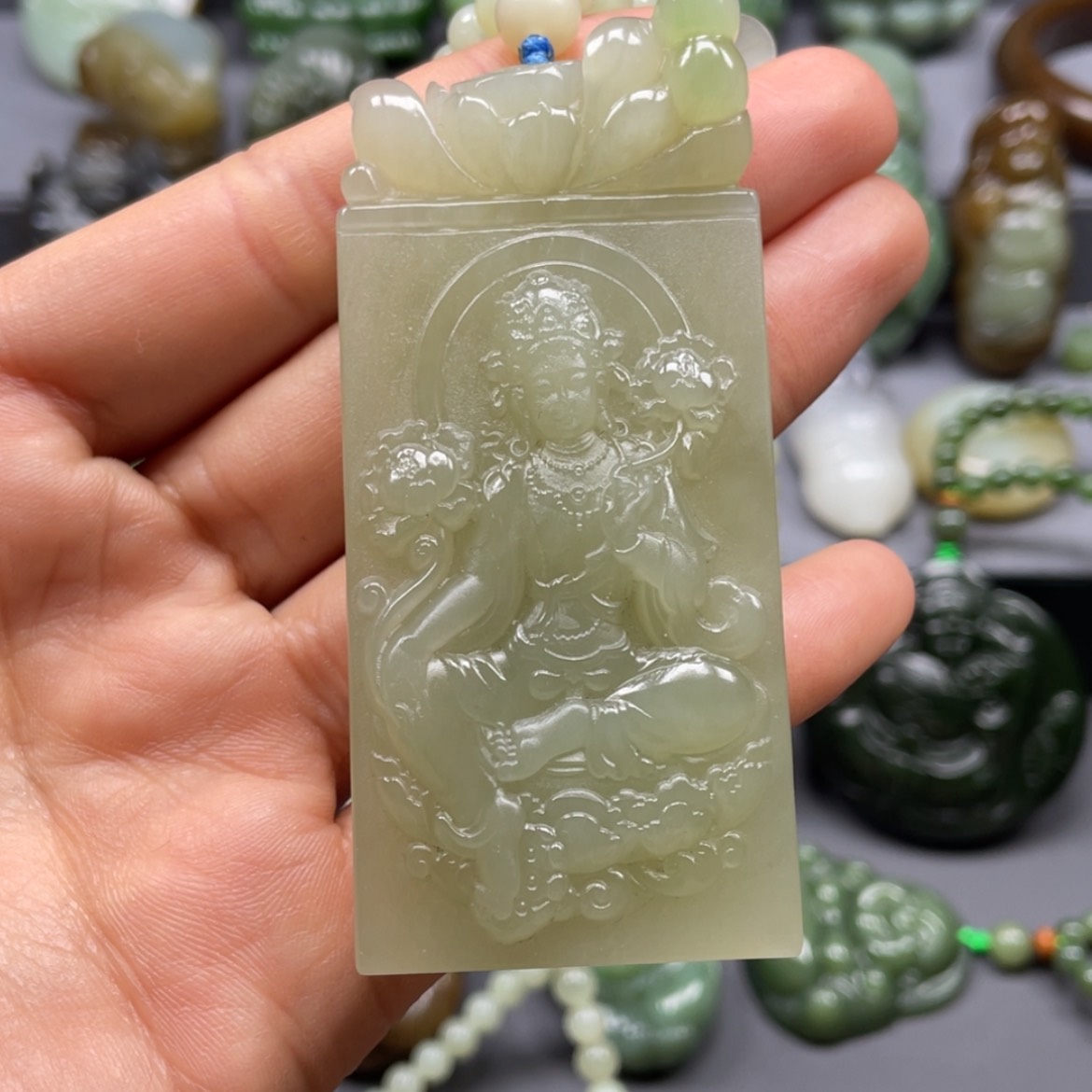 【闪购商品】和田玉吊坠未镶嵌