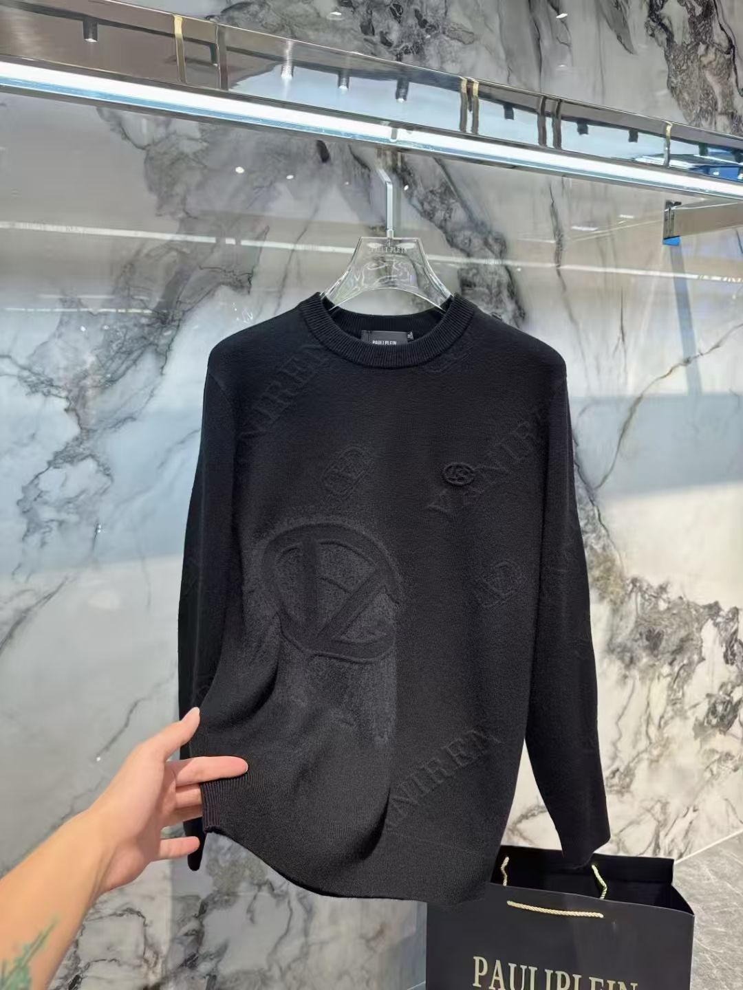 《沙恩名品》2024秋冬新款男士高端欧货毛衫