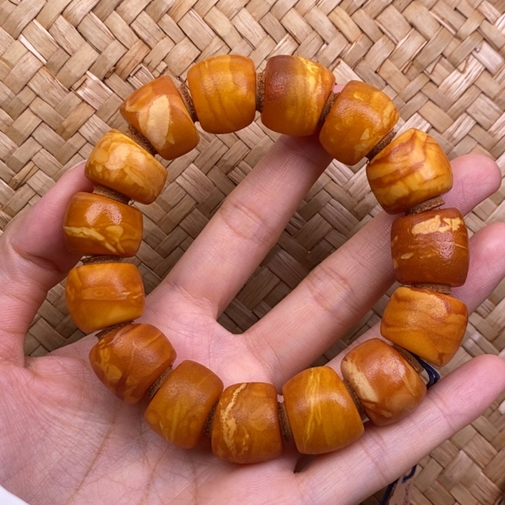 蜜蜡未镶嵌裸石蜜蜡M