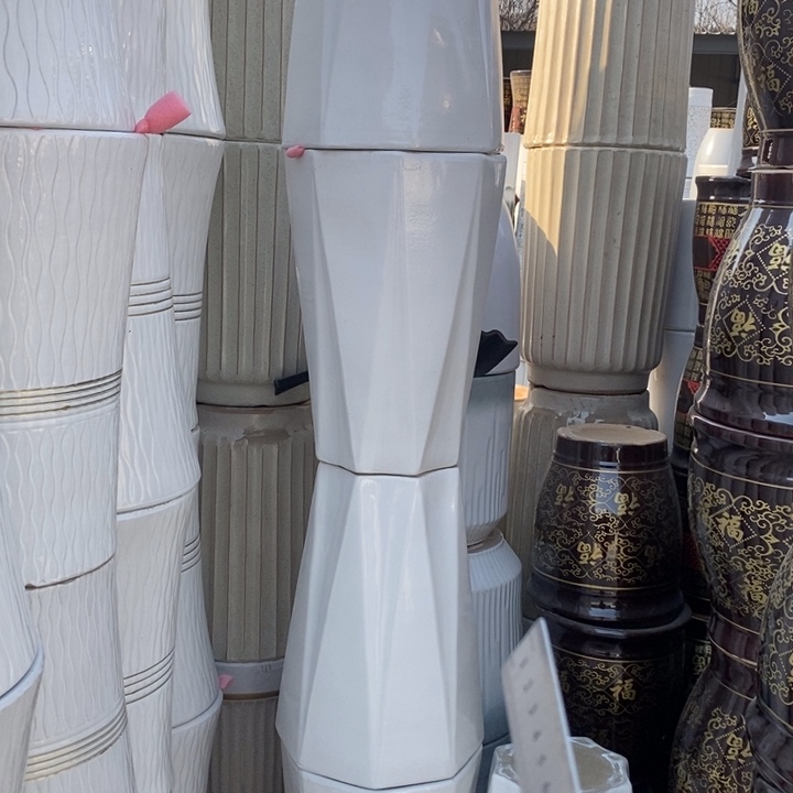 高腰白八方特大号口38/55