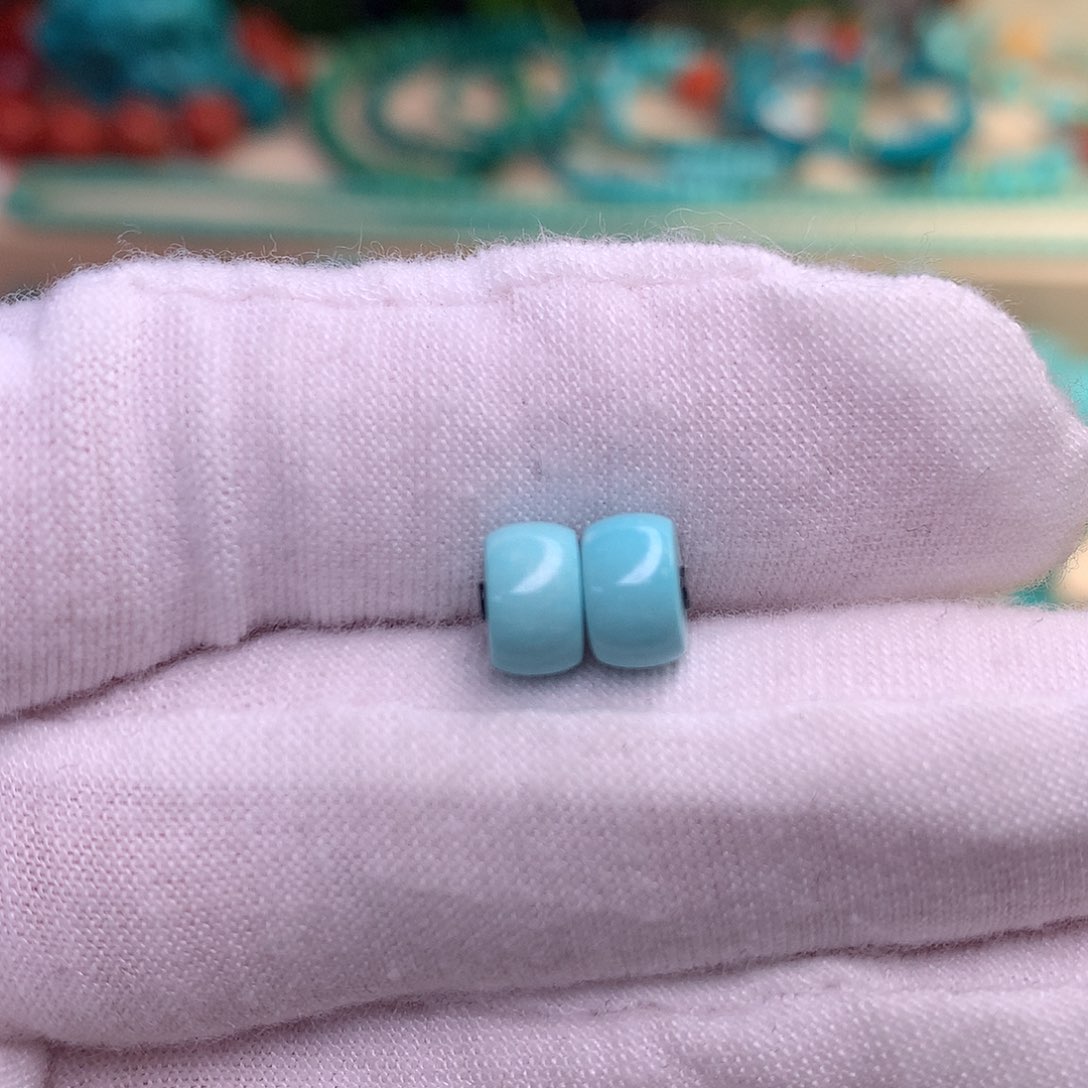 绿松石珠宝半成品未镶嵌