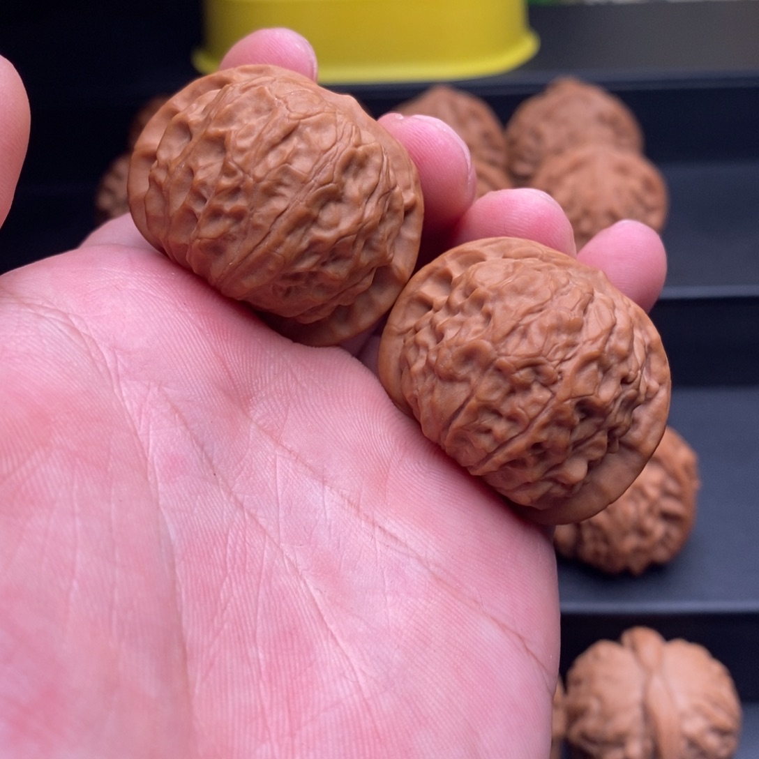 文玩核桃把件37石门元宝