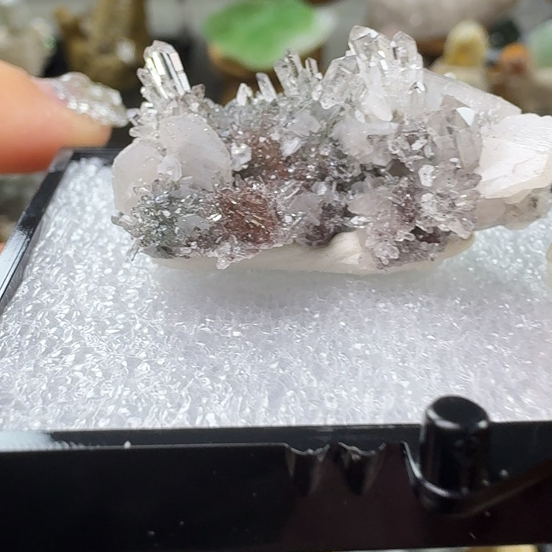 石材9号水晶方解摆件