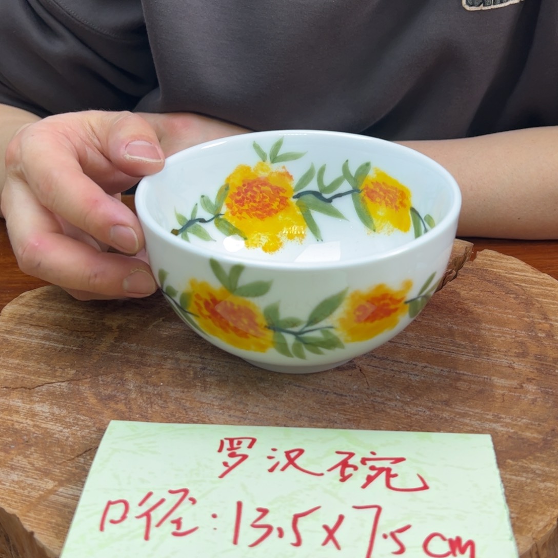 瓷片景德镇陶瓷手工手绘制作