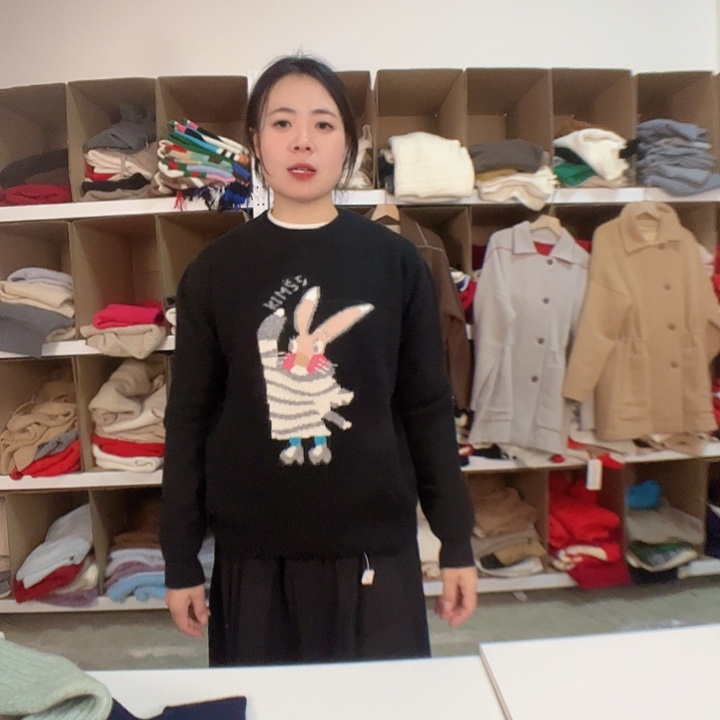 兔子纯山羊绒假一赔三均码