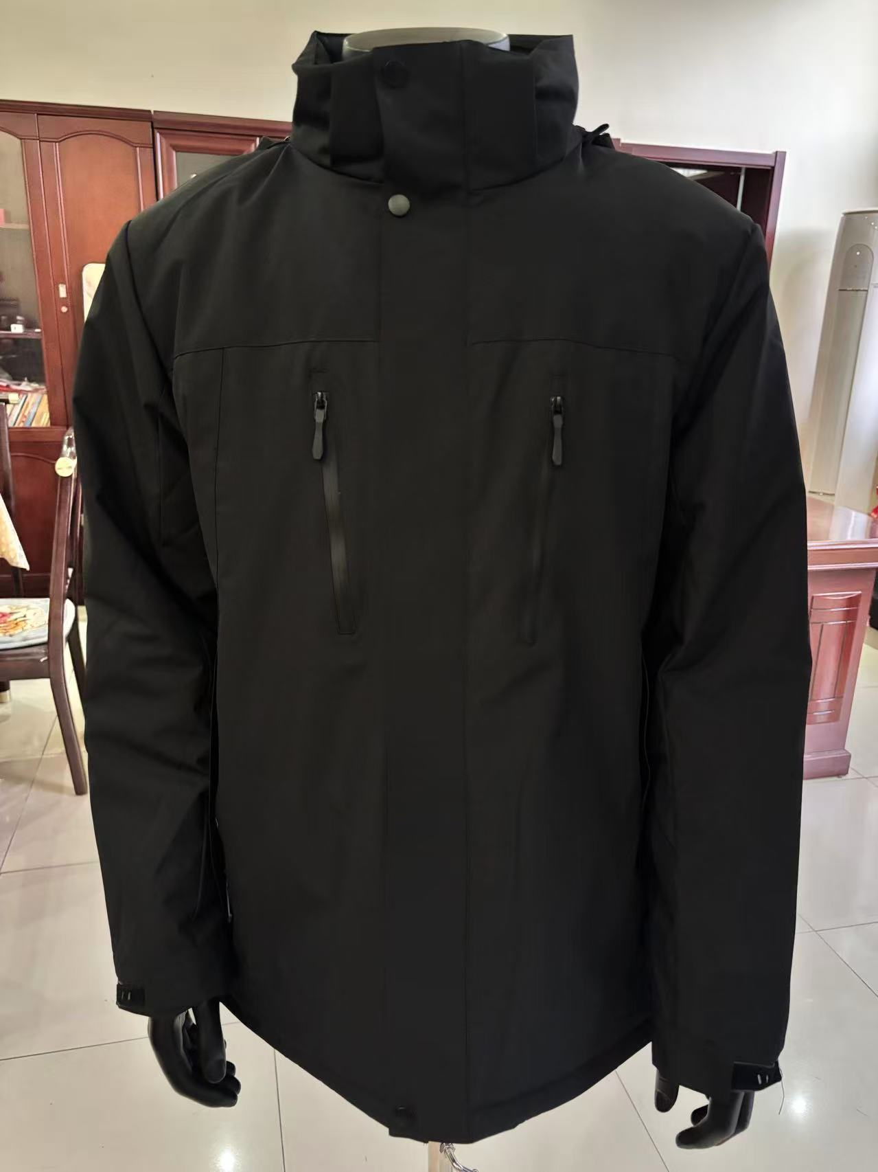 【夫踏甄选】官方正品冬季加厚潮流休闲男士外套棉服放风防水冲锋