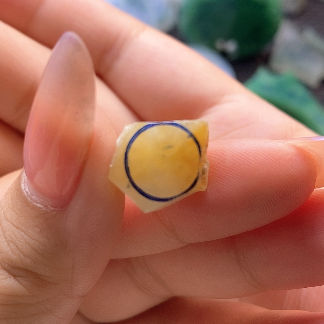 定制翡翠未镶嵌卡10珠子