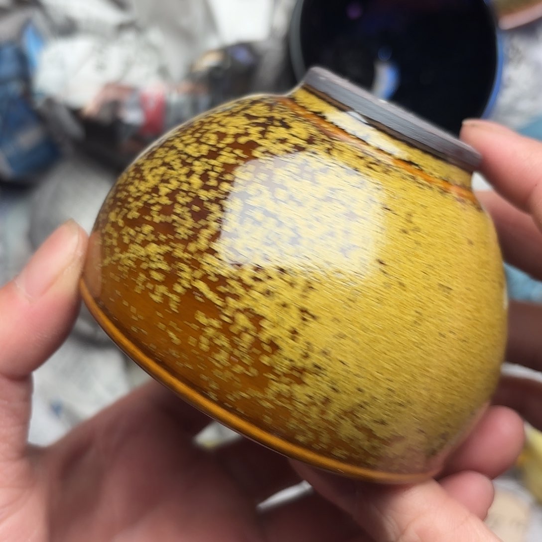 茶盏微瑕建盏主人杯一只