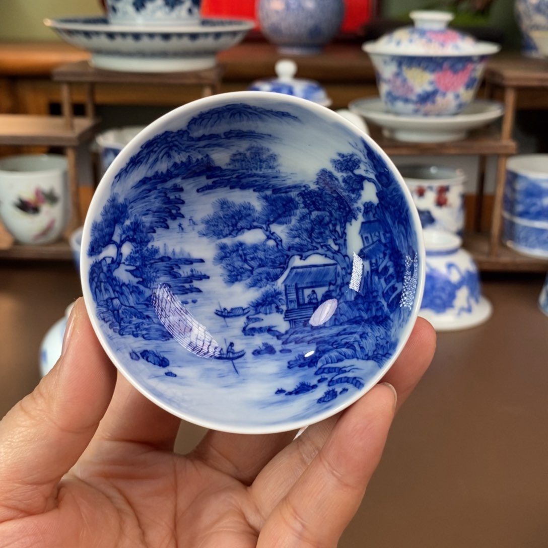 景德镇陶瓷手工手绘