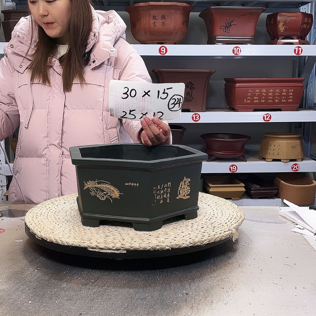 紫砂花盆紫砂花盆