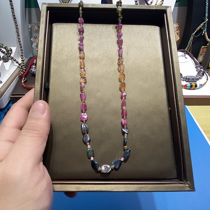 玛瑙/玉髓颈饰未镶嵌15