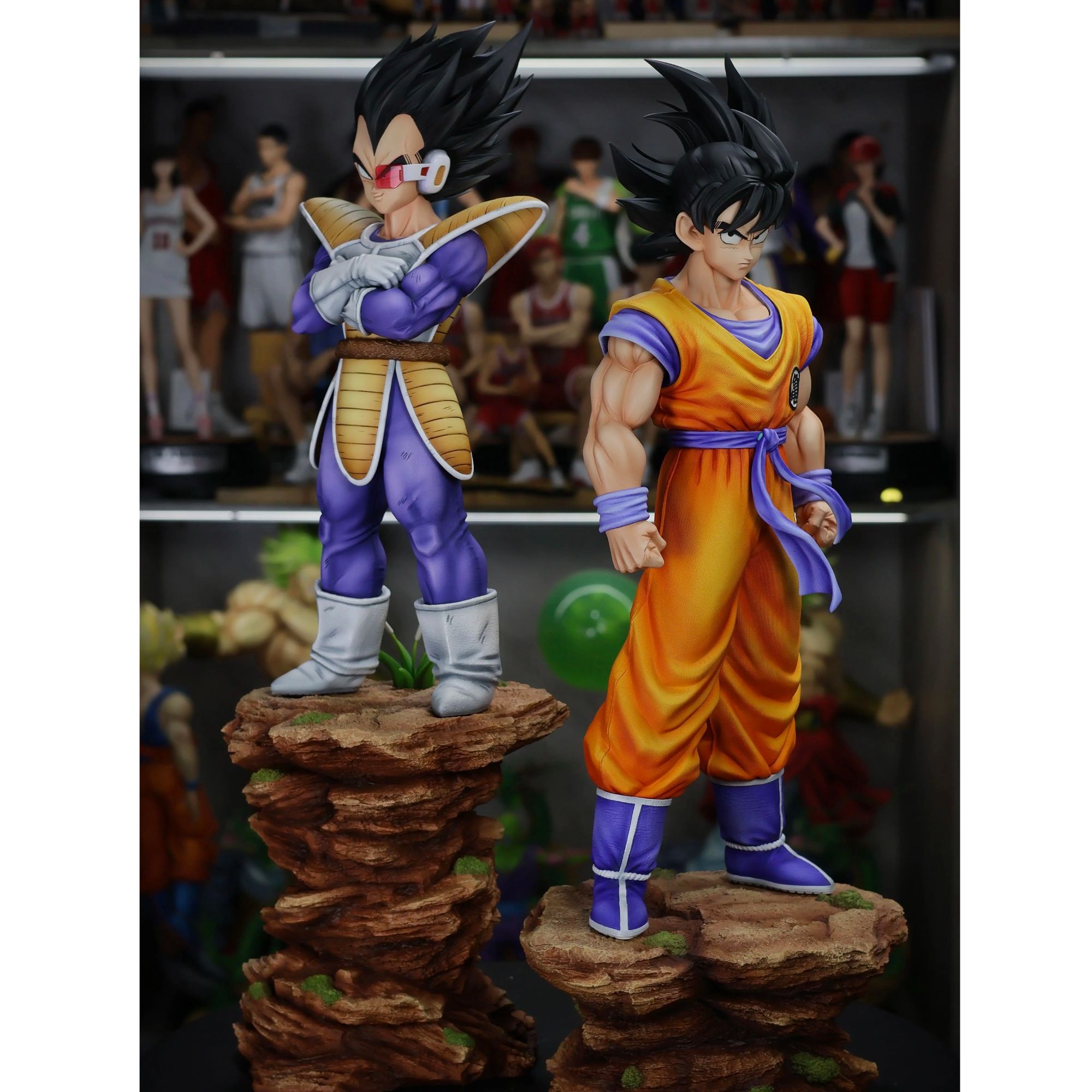 【全款现货】树脂  无限宿命对决贝吉塔&悟空 1/6 雕像