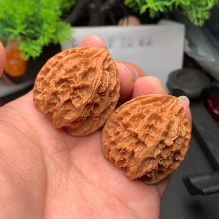 吊坠文玩核桃39苹果园