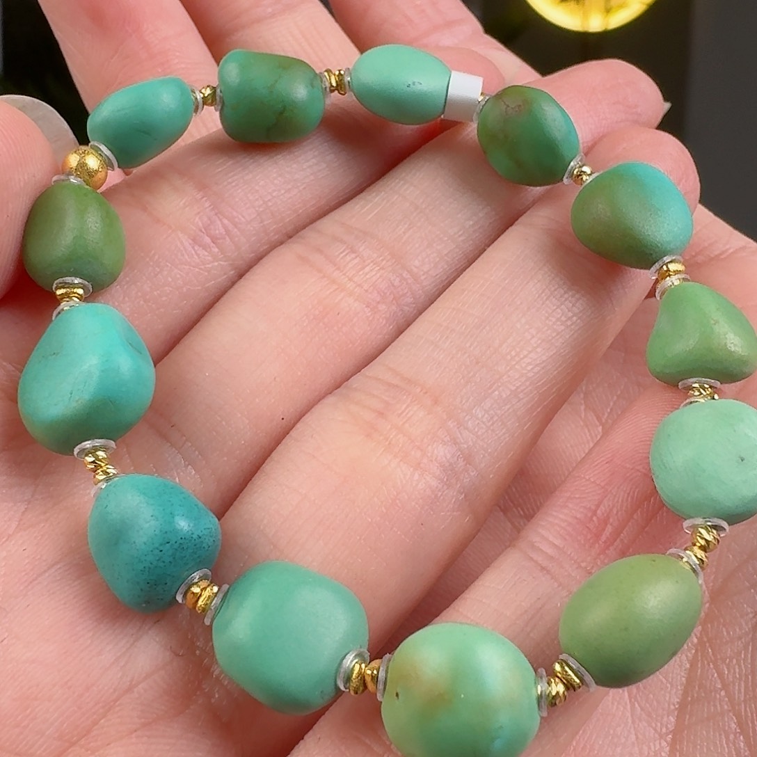 绿松石珠宝奇石未镶嵌