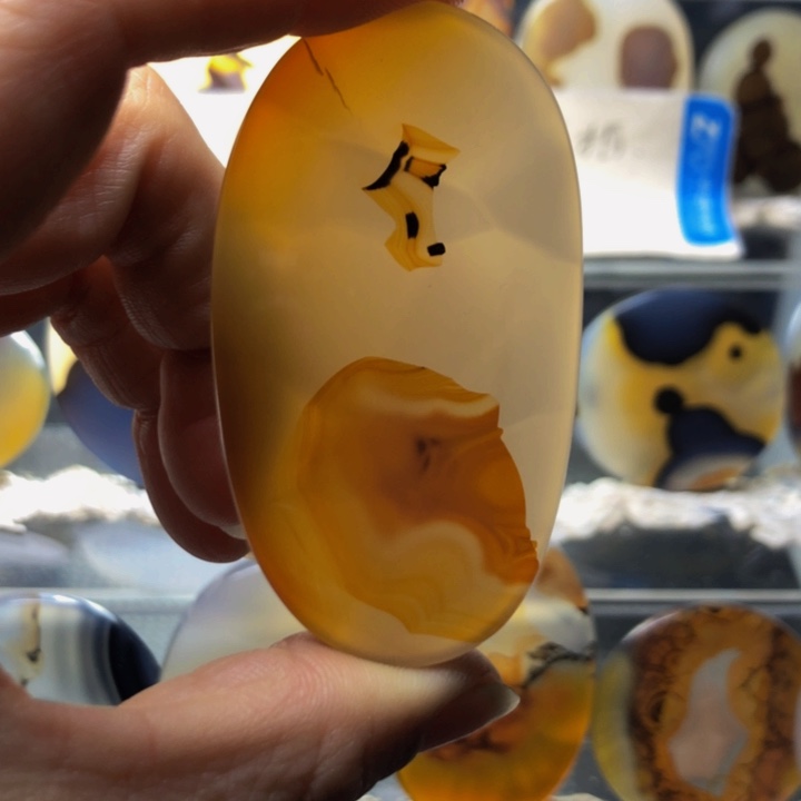 合金玛瑙/玉髓珠宝奇石130