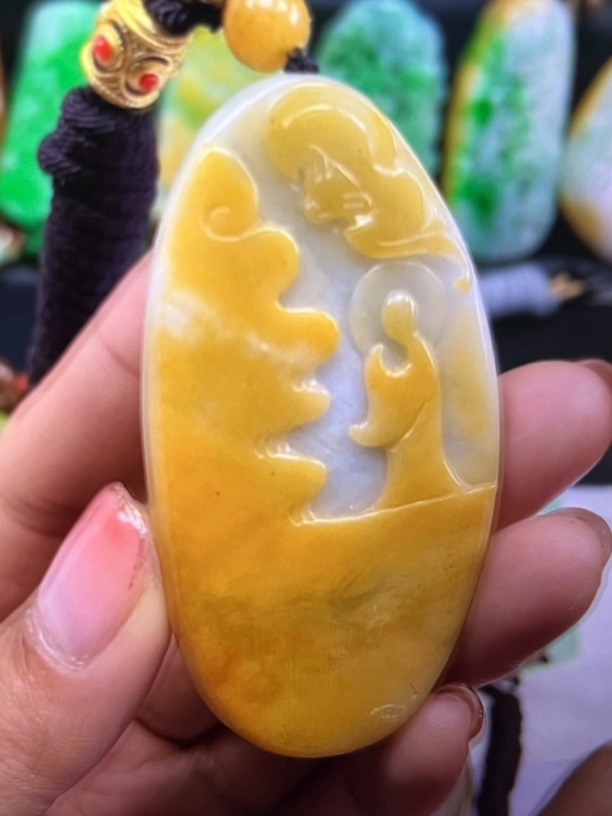 天然A货翡翠一证一物基地发货