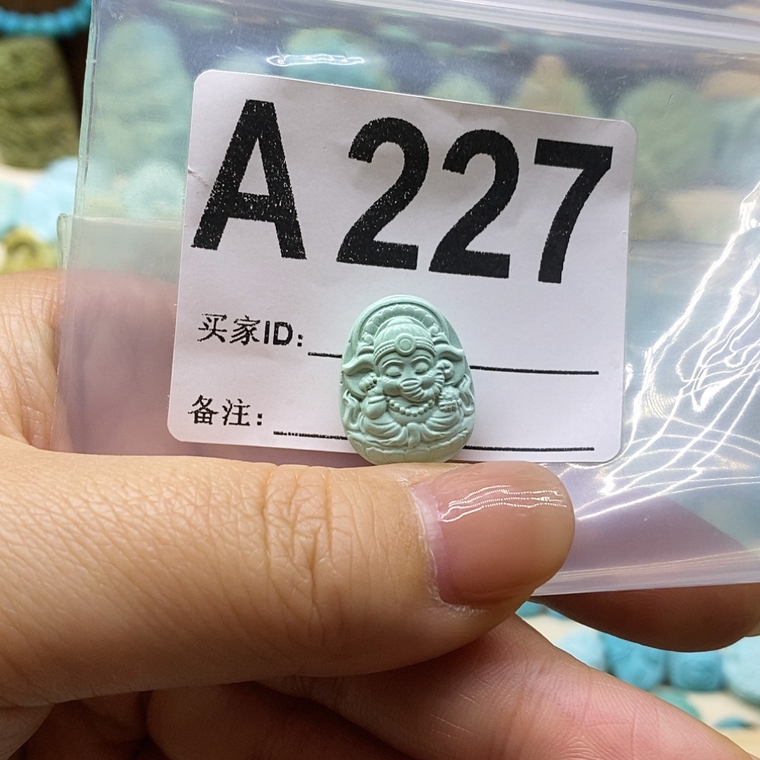 绿松石未镶嵌绿松石配饰定制