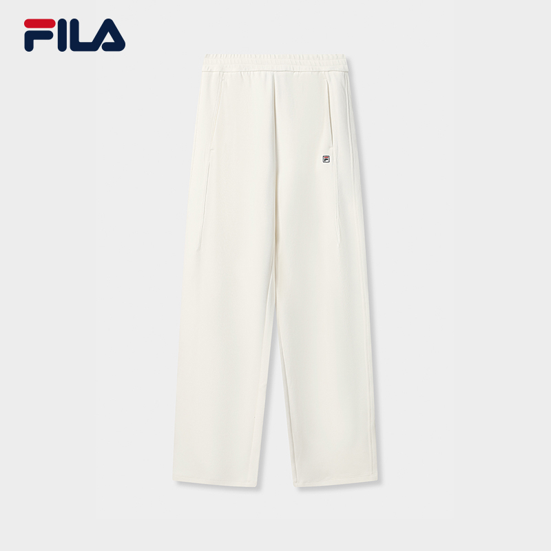 Fila/斐乐女子弹力户外休闲运动挺括舒适针织长裤 F11W548604F