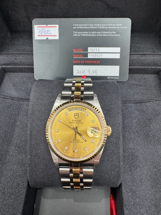 95新 TUDOR/帝舵 95新/帝舵王子/表径36mm/全套2021年/有金有钻