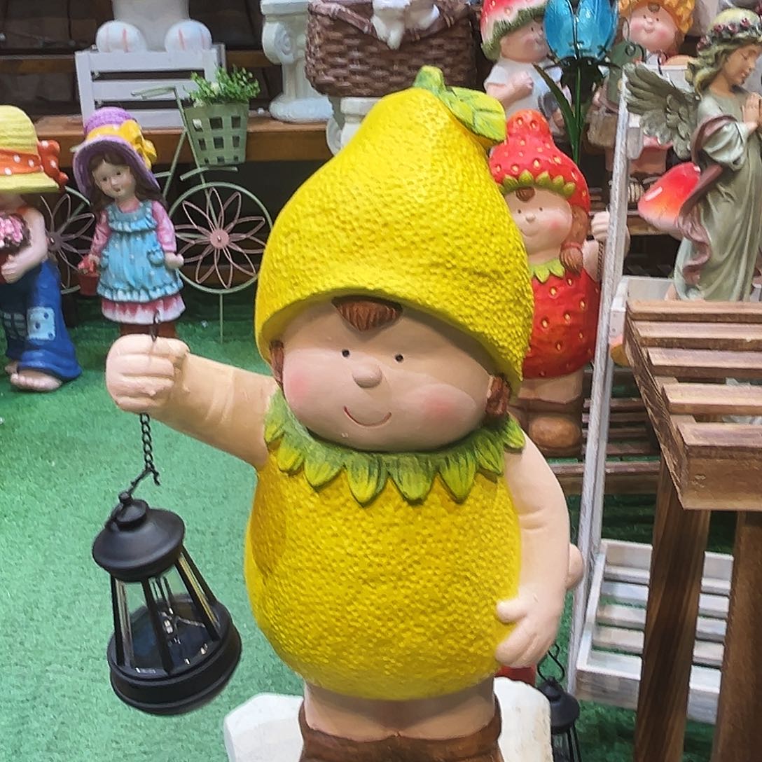 花园摆件红红火火