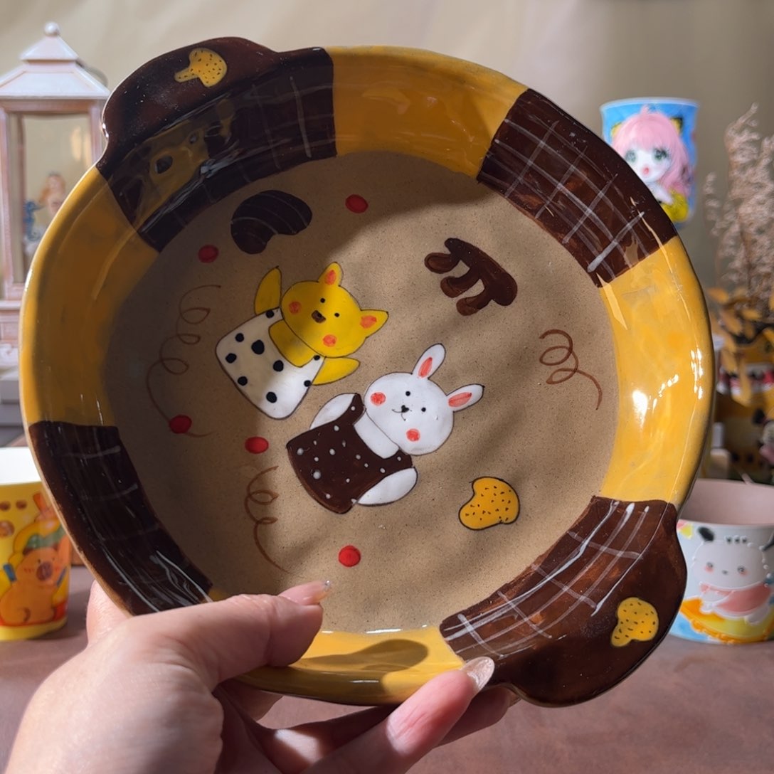 景德镇陶瓷手绘文创水杯