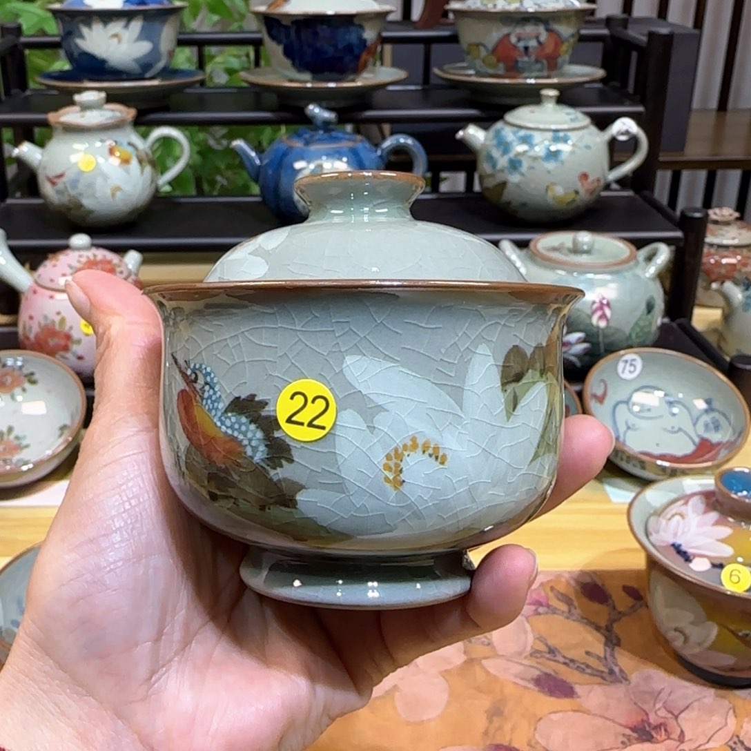 景德镇陶瓷手绘茶具