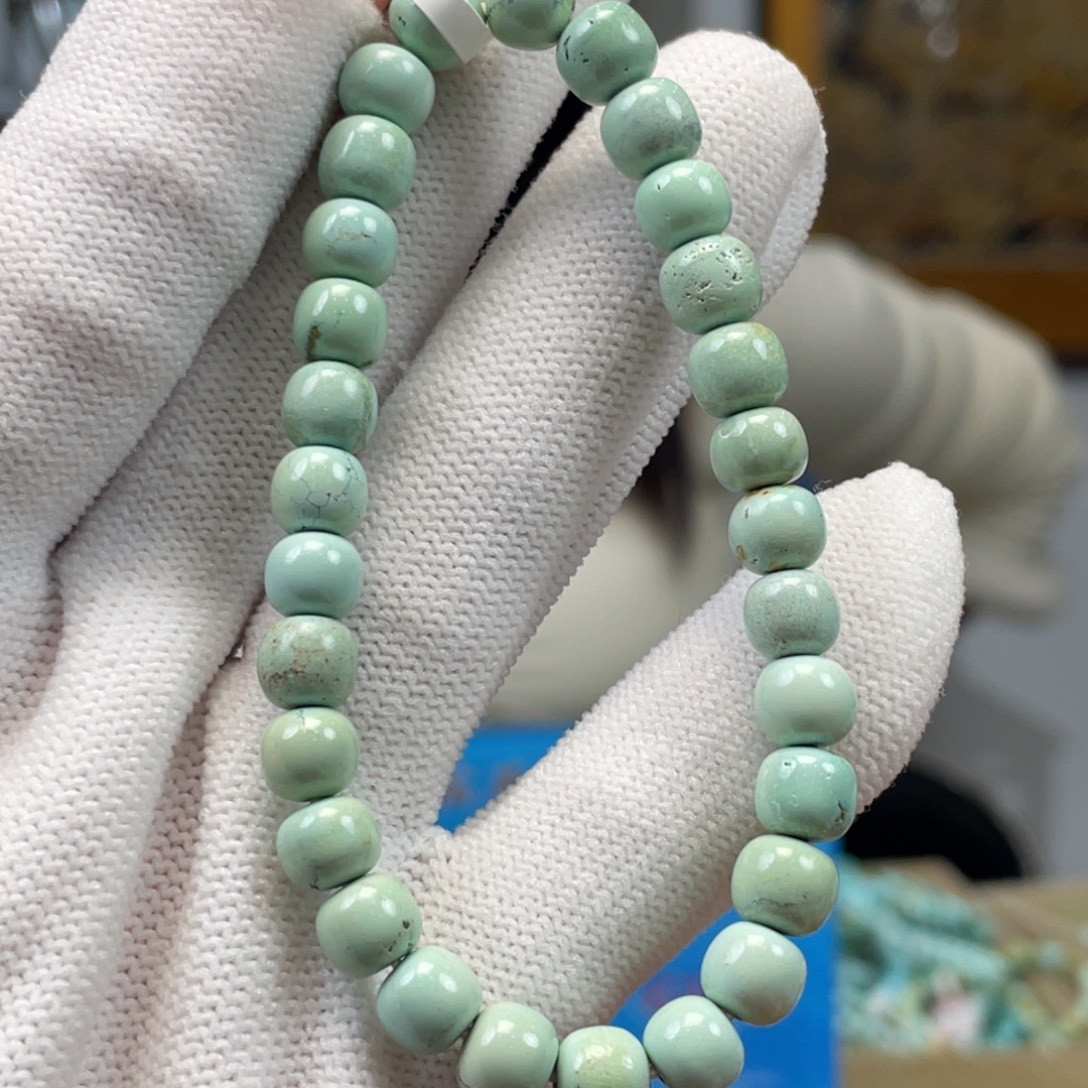 绿松石未镶嵌挂件