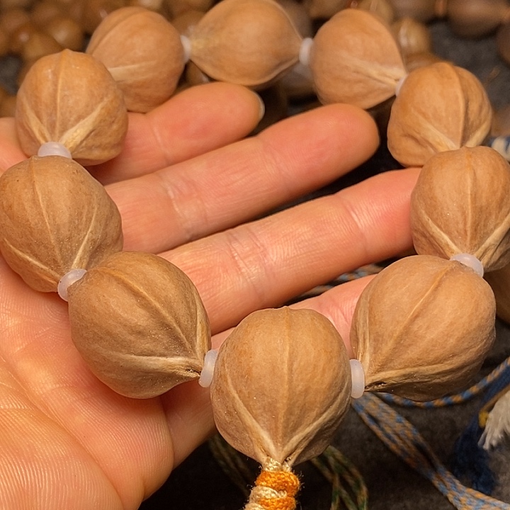 橄榄核手串2.4尺寸46号