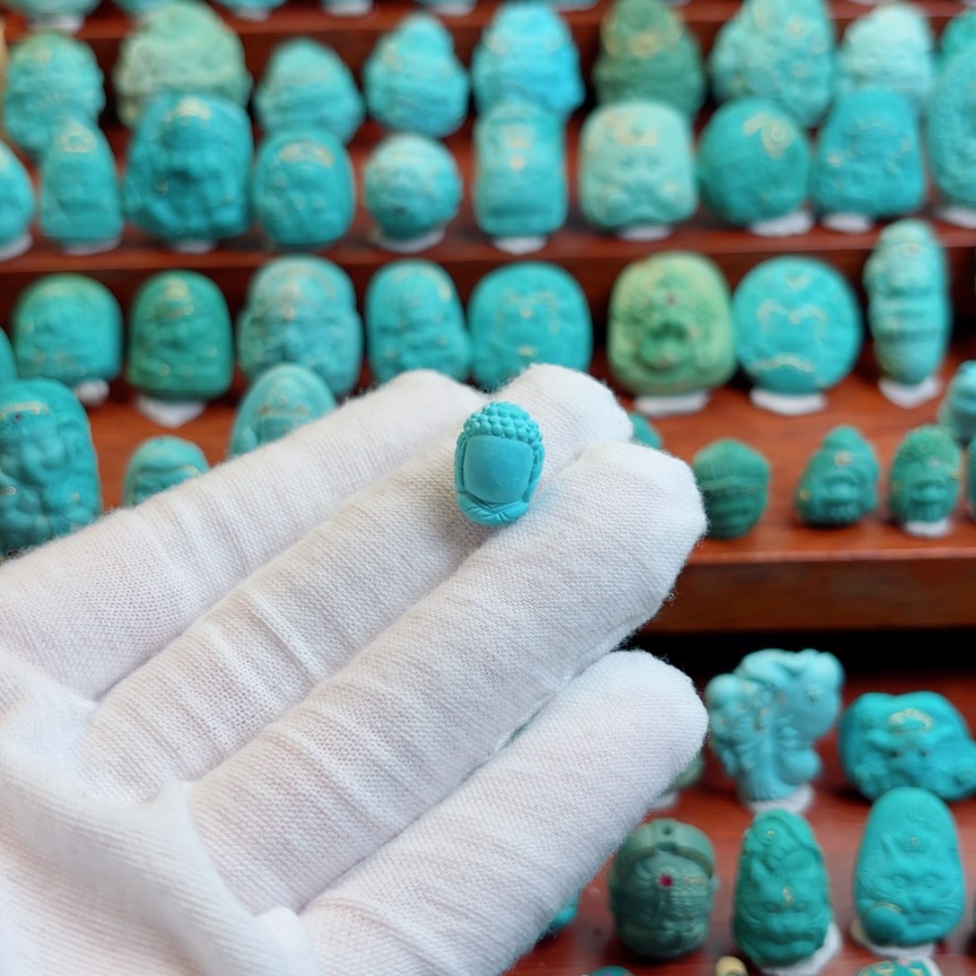 绿松石珠宝奇石未镶嵌