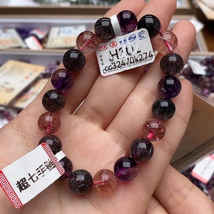 水晶手串未镶嵌?*糖H202超七10+