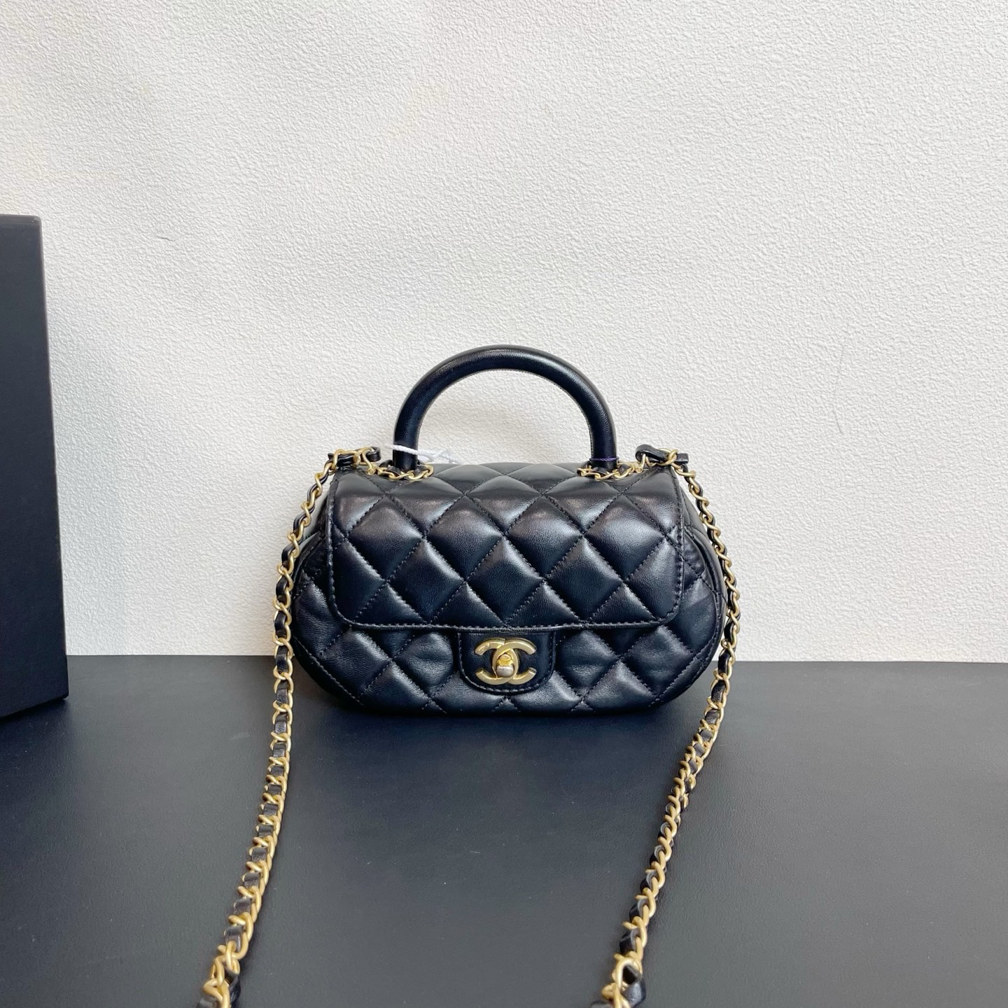 95新 Chanel/香奈儿 98新 奢总管/24c元宝包/芯片