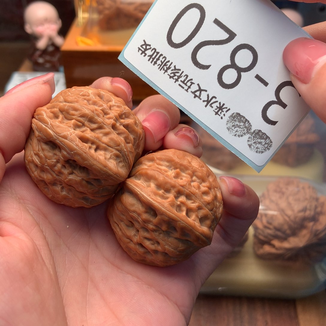 文玩核桃把件小***珈39铁锤