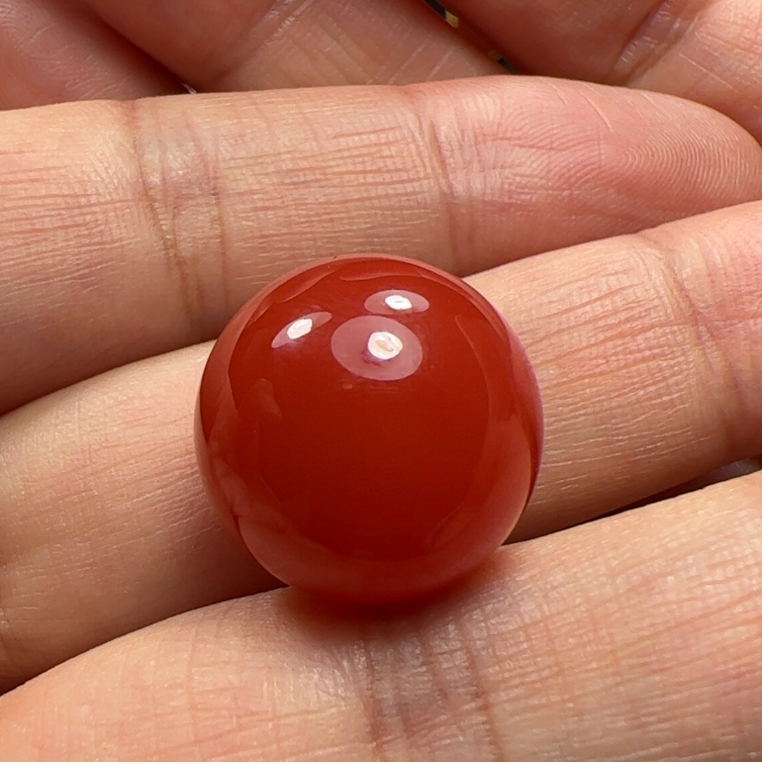 南红玛瑙珠子未镶嵌