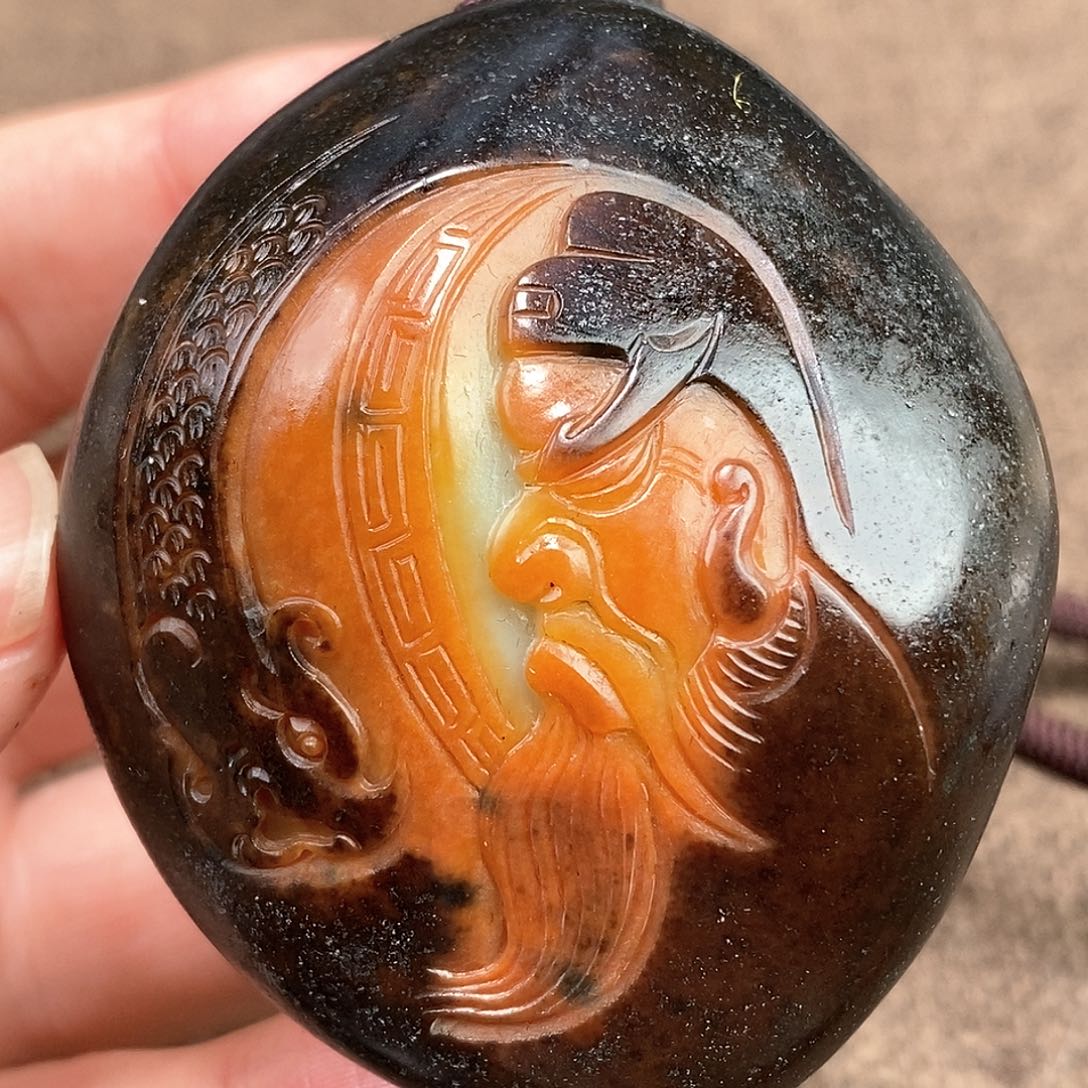 和田玉挂件未镶嵌