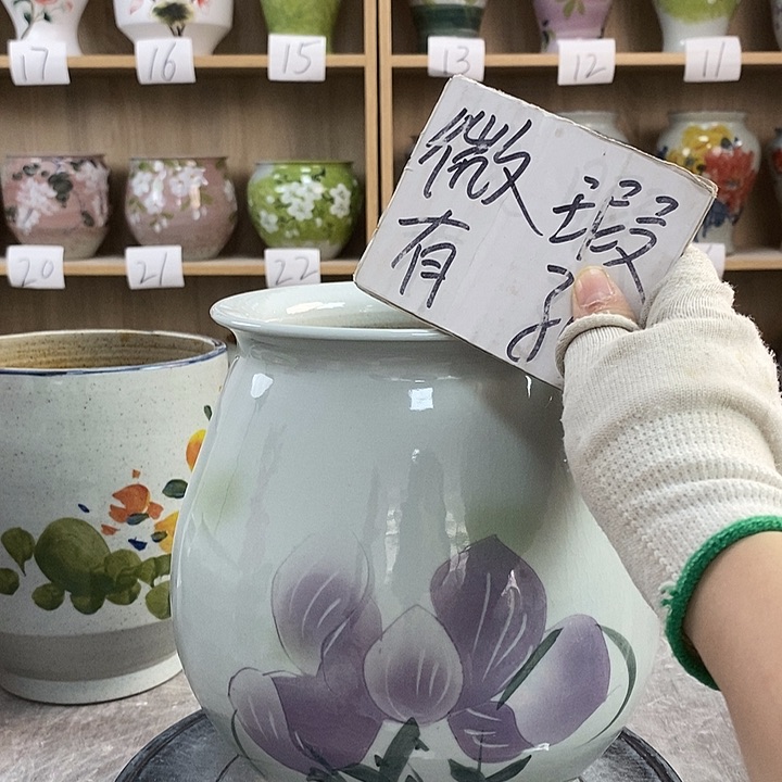 缸13xc景德镇陶瓷花盆