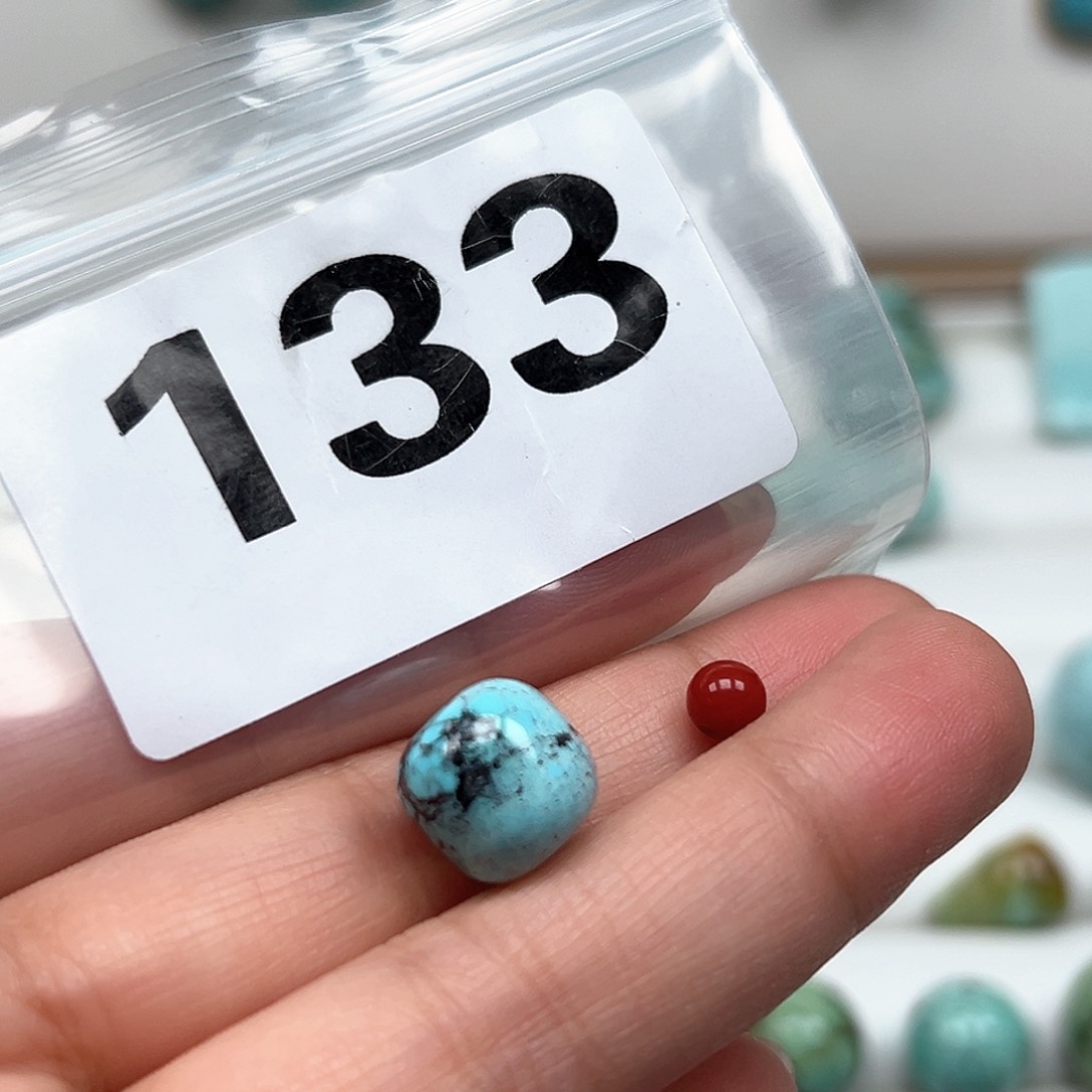 南红玛瑙颈饰未镶嵌