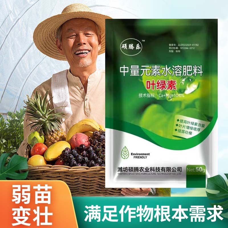 速绿120肥料叶绿素植物叶面肥快速生根黄叶变绿植株绿萝水溶肥