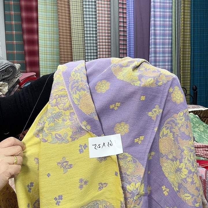 棉1.63米×2.5米刀口布头双层纱