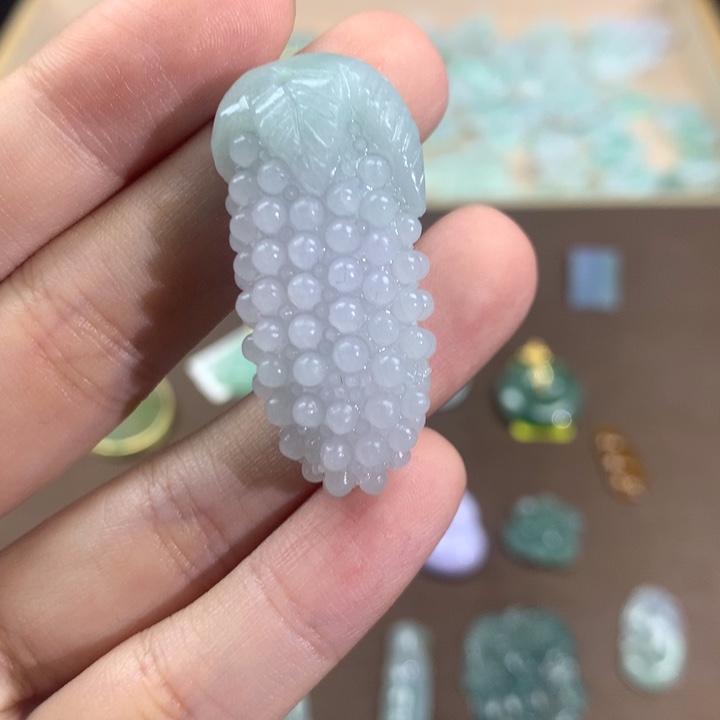 翡翠裸石纯天然a货翡翠