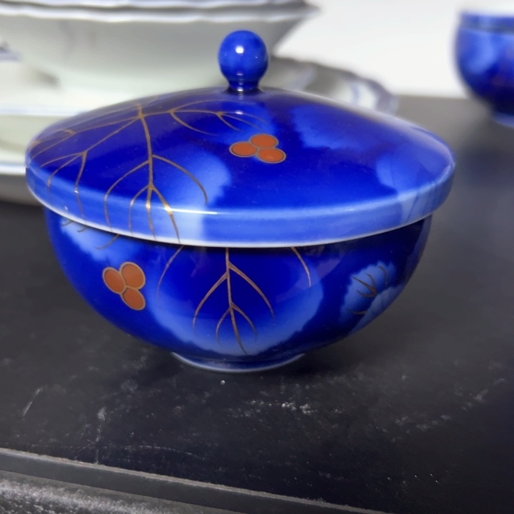 盖碗瓷器直播放漏中