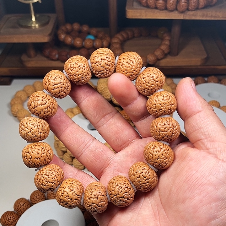 半***狸吊坠桃核苹果桃核