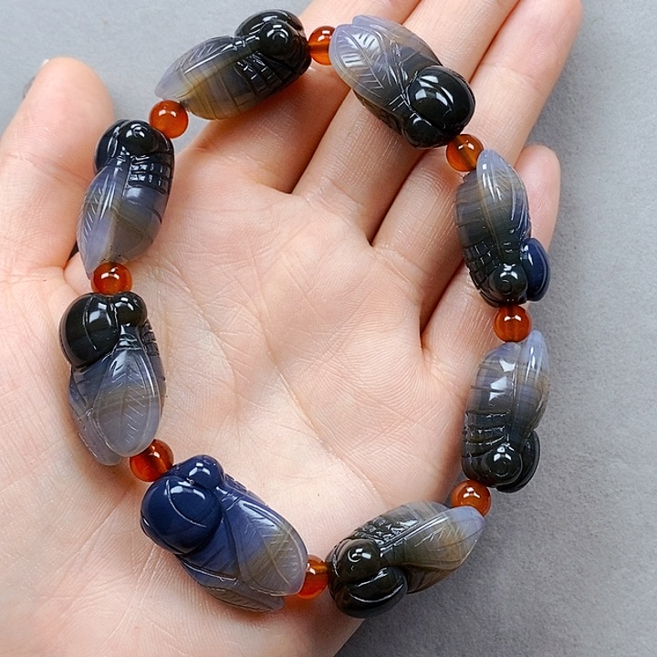 玛瑙/玉髓手串未镶嵌