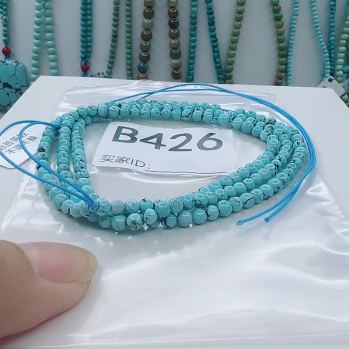 绿松石未镶嵌颈饰