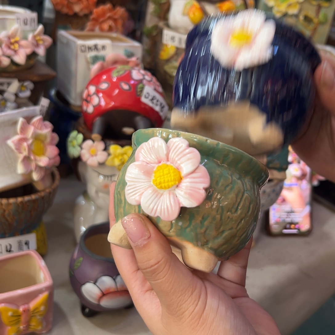 满20米秒退拉黑花盆