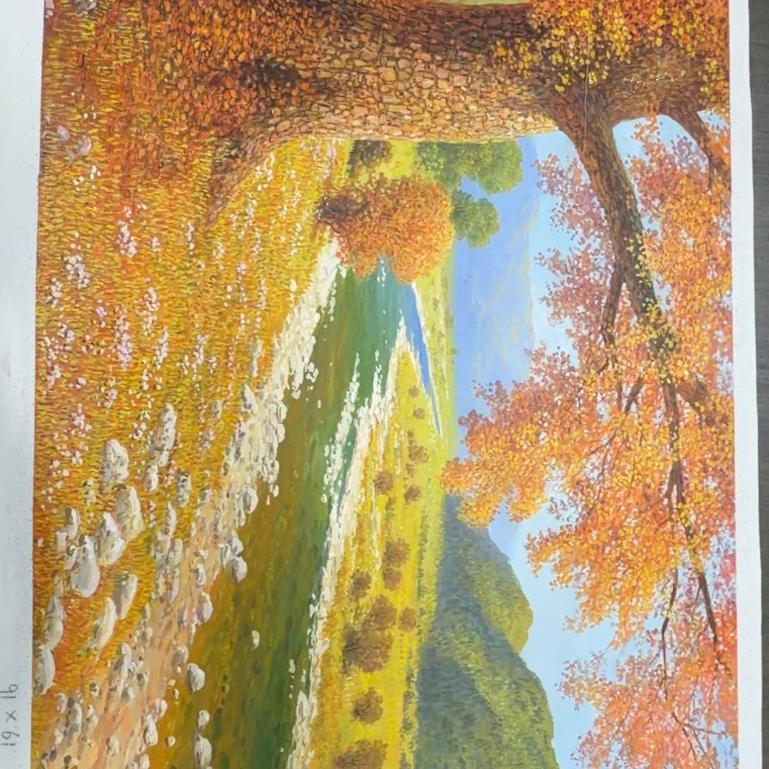 油画我也想要这样一