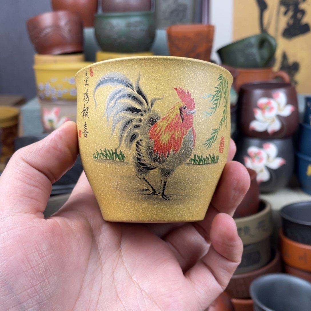 紫砂茶杯紫砂茶杯