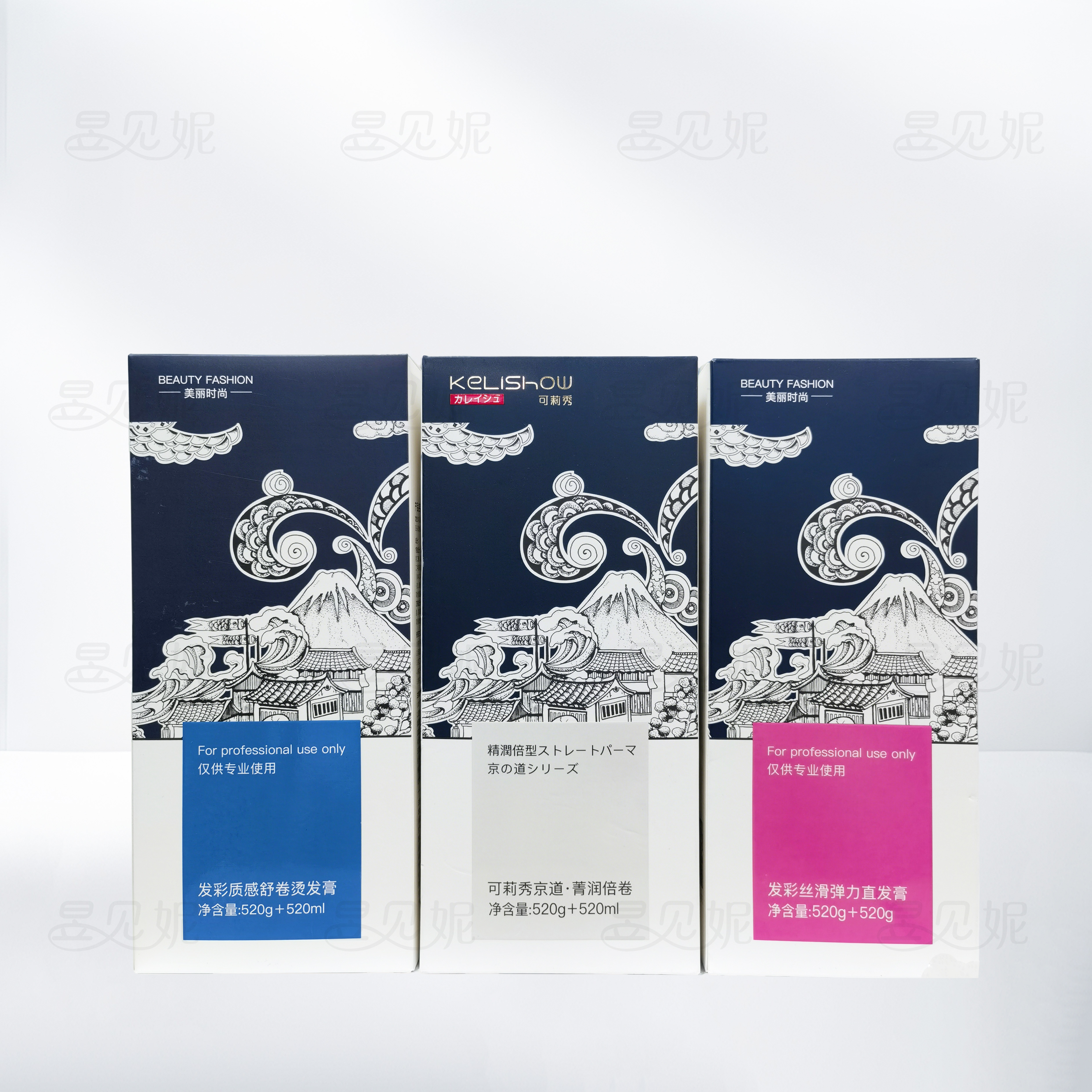 可莉秀京道美感弹力热塑烫发膏发彩质感舒卷烫发膏丝滑弹力直发膏