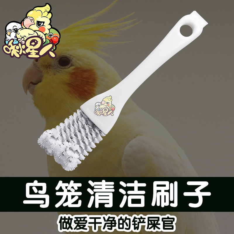 鸟笼清洁刷子清洗粪便铲子多功能鹦鹉笼神器清理笼子用品