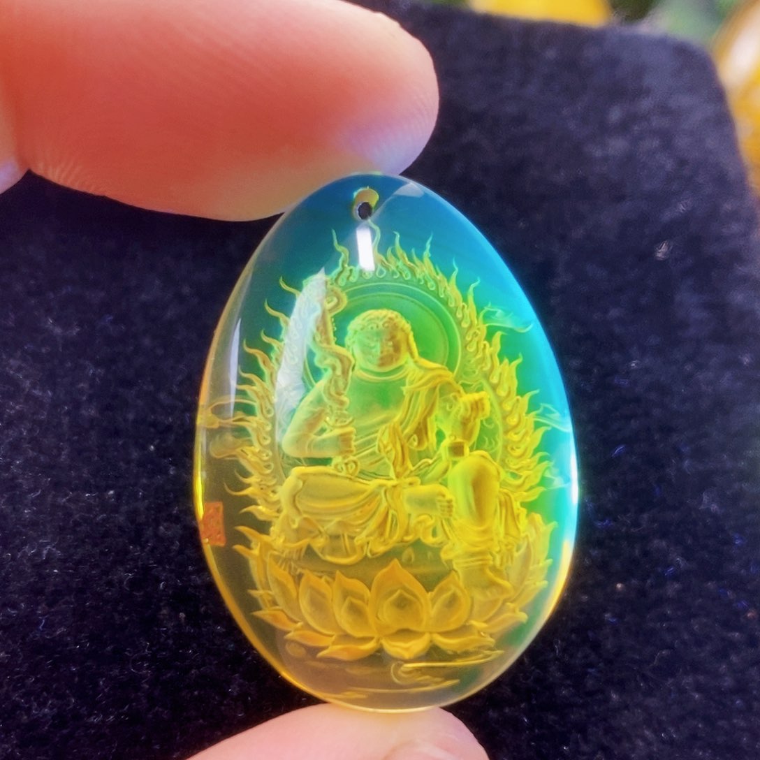 【闪购商品】未镶嵌吊坠(不含链)蓝珀