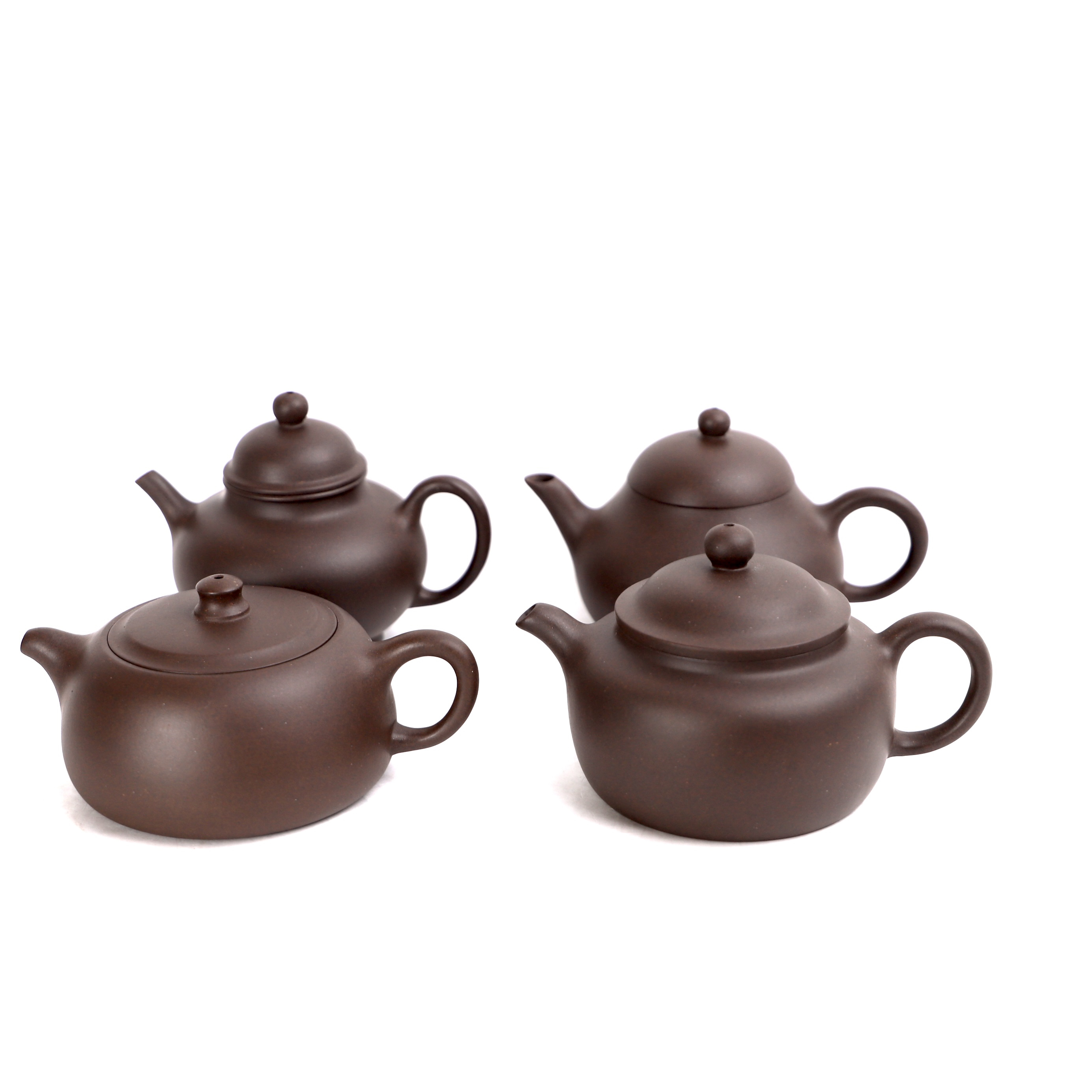 黑墩头紫泥笠帽梨形精工半手